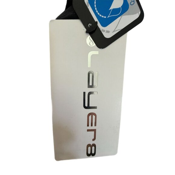 Layer 8 Maximum Support Size 1X Sports Bra Black Fitted Front Zipper NEW - Picture 3 of 5